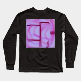 Bright pink layers Long Sleeve T-Shirt